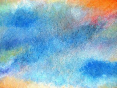 Soyut suluboya arkaplan, elle boyanmış sanat 