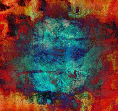 Arkaplan için güzel renklere sahip soyut boyama