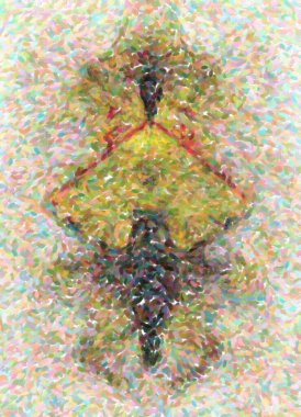 Arkaplan için güzel renklere sahip soyut boyama