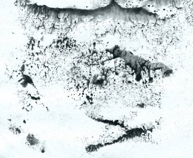 Güzel renklerle soyut boyama  