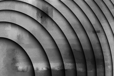 Güzel renklerle soyut boyama 