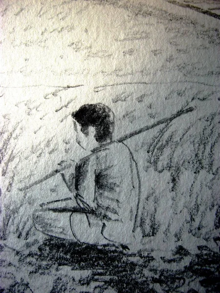 Soyut yağlı boyalar, desenli arka plan 