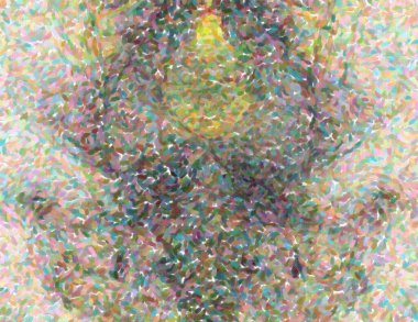 Arkaplan için güzel renklere sahip soyut boyama