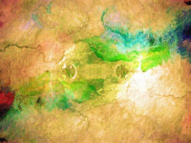 Soyut suluboya arkaplan, elle boyanmış sanat 