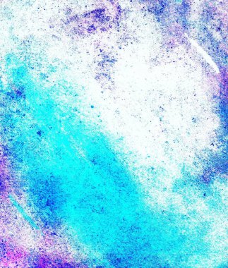 Güzel renklerle soyut boyama  