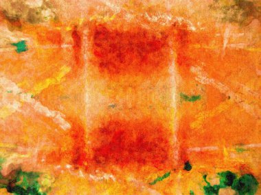 Güzel renklerle soyut boyama  