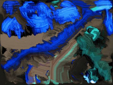 Soyut arkaplan resmi veya sanat, güzel renkler