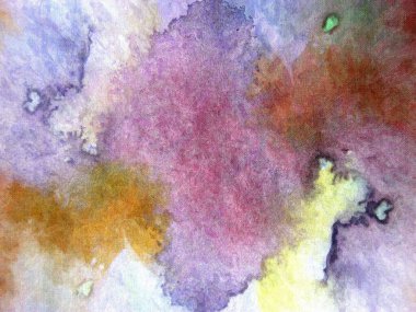 Soyut suluboya arkaplan, elle boyanmış sanat 