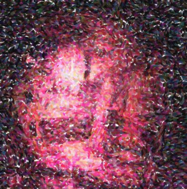 Arkaplan için güzel renklere sahip soyut boyama