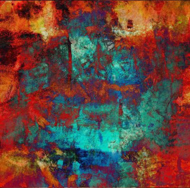 Arkaplan için güzel renklere sahip soyut boyama