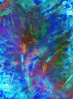 Arkaplan için güzel renklere sahip soyut boyama