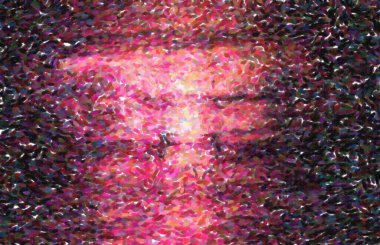 Arkaplan için güzel renklere sahip soyut boyama