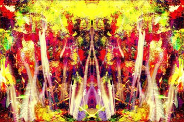 Arkaplan için güzel renklere sahip soyut boyama