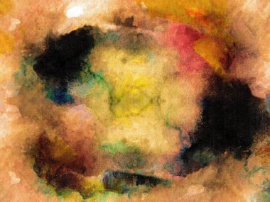 Soyut suluboya arkaplan, elle boyanmış sanat 