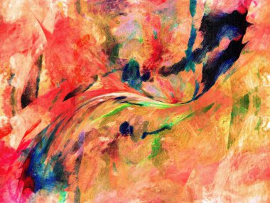 Soyut suluboya arkaplan, elle boyanmış sanat   
