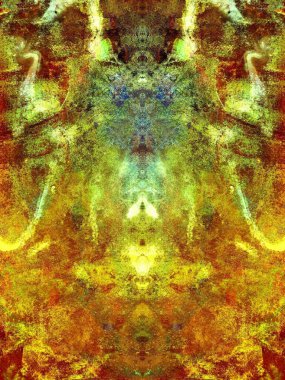 Soyut suluboya arkaplan, elle boyanmış sanat 