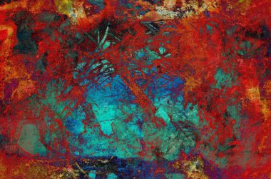 Arkaplan için güzel renklere sahip soyut boyama