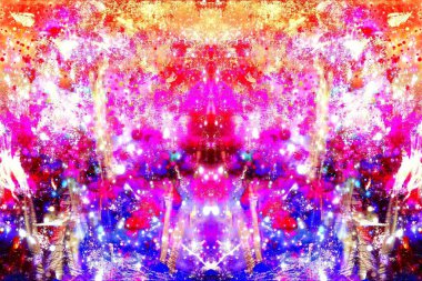 Arkaplan için güzel renklere sahip soyut boyama