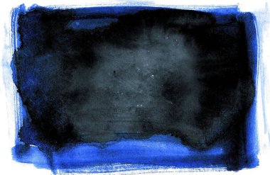 Fırça darbeleri ve kopyalama alanı ile soyut suluboya arkaplanı