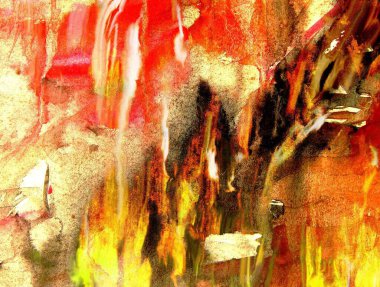 Arkaplan için güzel renklere sahip soyut boyama