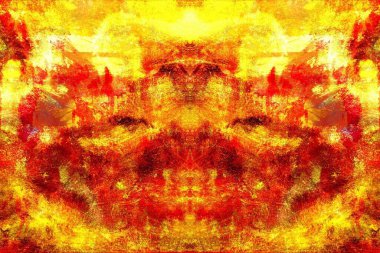 Arkaplan için güzel renklere sahip soyut boyama