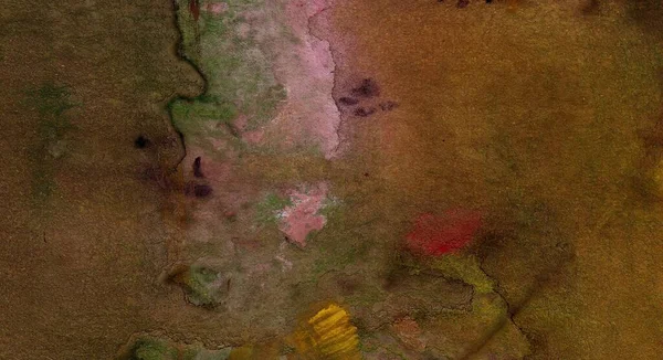 Абстрактне Мистецтво Фарби Акварель Фон Рідких Кольорів — стокове фото