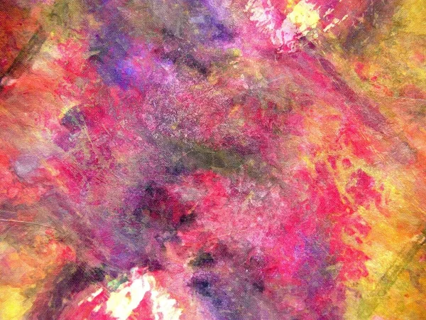 Güzel renklerle soyut boyama  