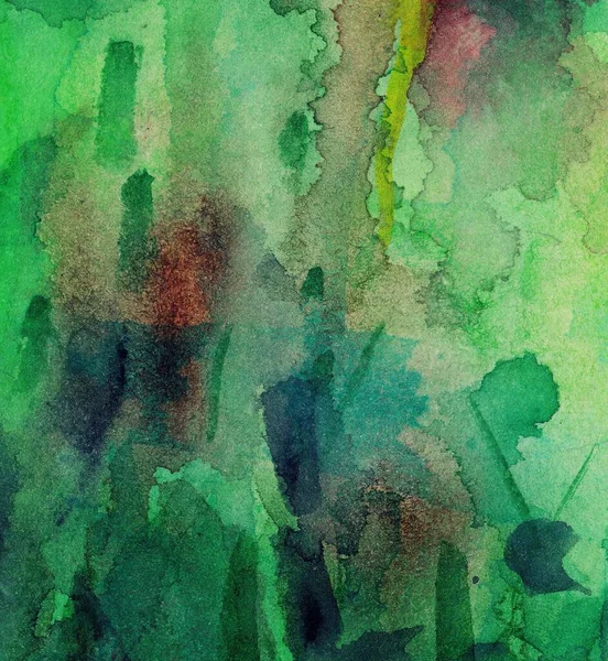 抽象絵画 水彩画 液体の色背景 — ストック写真