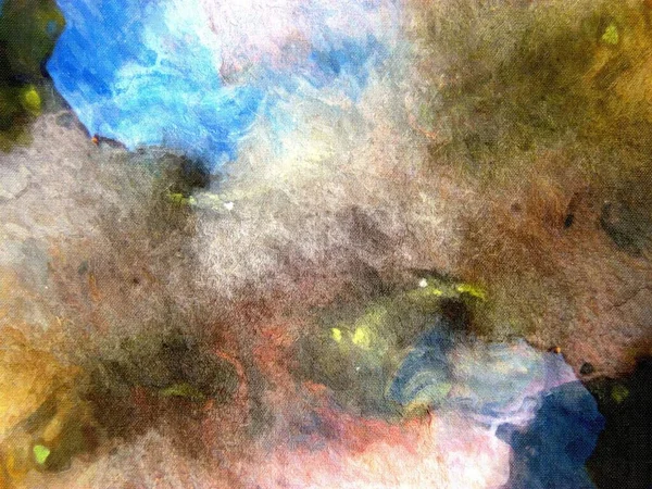 Handgeschilderde Kunst Abstracte Aquarelachtergrond — Stockfoto