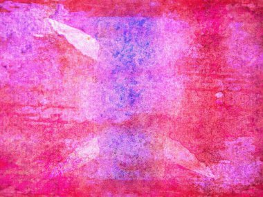 Güzel renklerle soyut boyama  