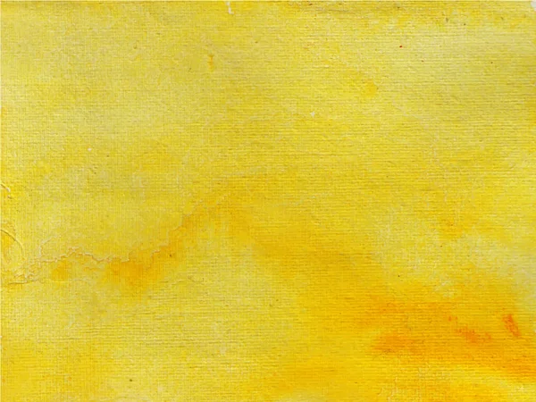 Aquarell Hintergrund Gelbe Handfarbe — Stockvektor