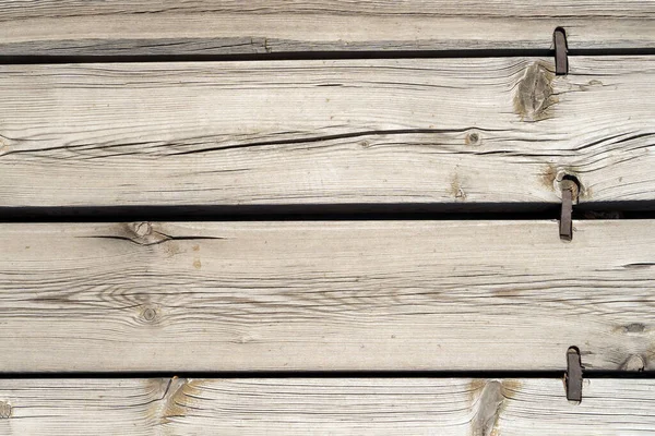 Shabby Houten Ondergrond Bruine Horizontale Planken Textuur — Stockfoto