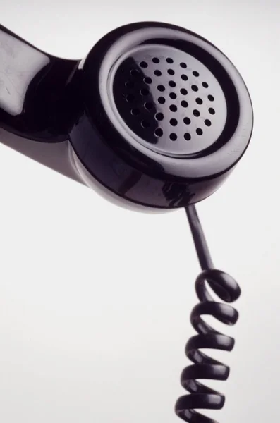 Old telephone attached with wire