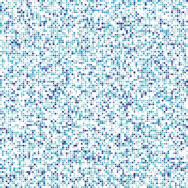 Seamless Cross Pattern. Vector geometric blue background.