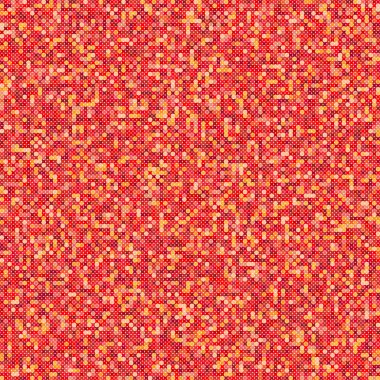Dikişsiz Çapraz Desen. Vektör geometrik kırmızı turuncu arka plan.