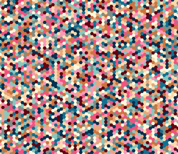 Абстрактний геометричний шестикутний барвистий векторний фон — стоковий вектор