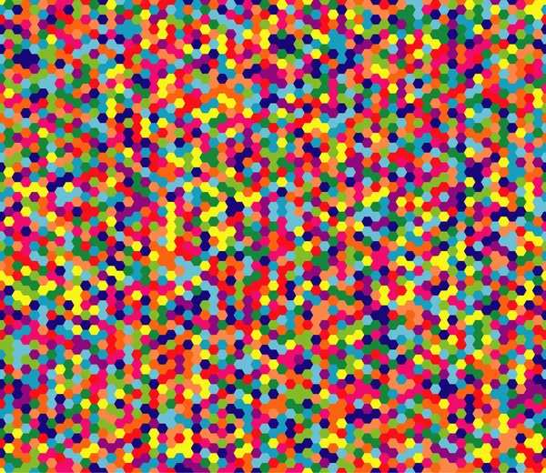 Абстрактний геометричний шестикутний барвистий векторний фон — стоковий вектор