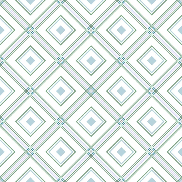 微妙的 romb 几何背景模式绿色白色灰色 — 图库矢量图片