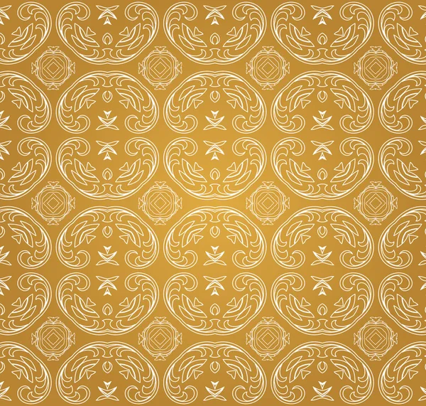 Modello arabo in stile oro. Tradizionale est geometrico sfondo decorativo — Vettoriale Stock