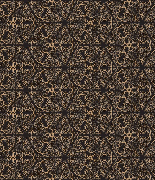 Padrão sem costura ornamental. Vector fundo abstrato — Vetor de Stock