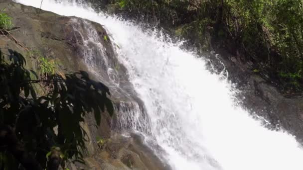 Près de la cascade, Phuket. Thaïlande, Asie du Sud-Est. Mouvement lent . — Video