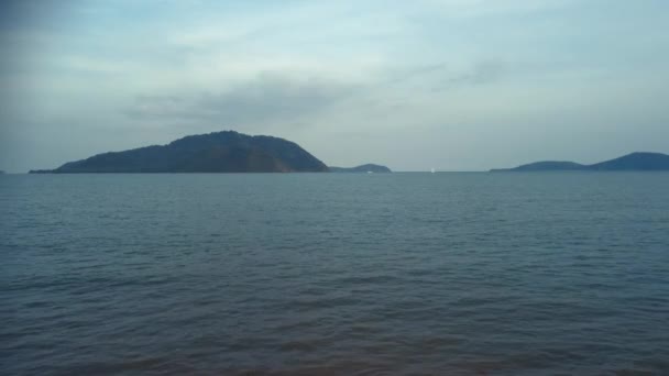 Letecký Let Panoramatickým Výhledem Nad Phuketem Thajsko Phuket Rawai Pláž — Stock video