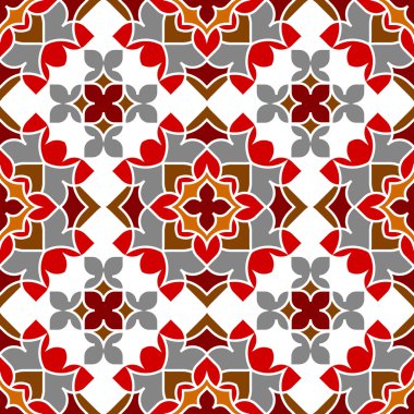 Arka plan ile seamless modeli İslam tarzı