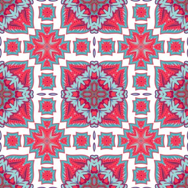 Gorgeous seamless patchwork pattern from Moroccan tiles, ornaments. Can be used for wallpaper, pattern fills,surface textures.