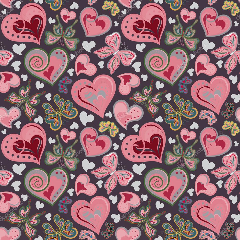 retro black and pink