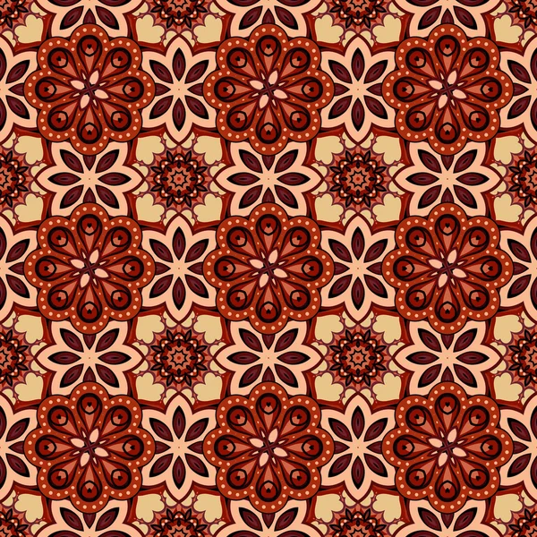 Seamless colorful pattern in oriental style. Islam, Arabic, Asian motifs — Stock Vector