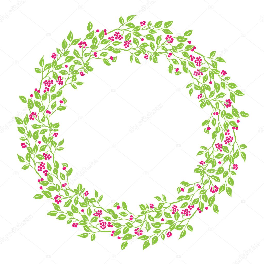 Circle cute hand drawn frames on the white background. Love bohemia concept for wedding invitation, card, ticket, branding, boutique logo, label.