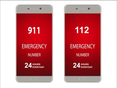 Smartphone, Acil numaralar