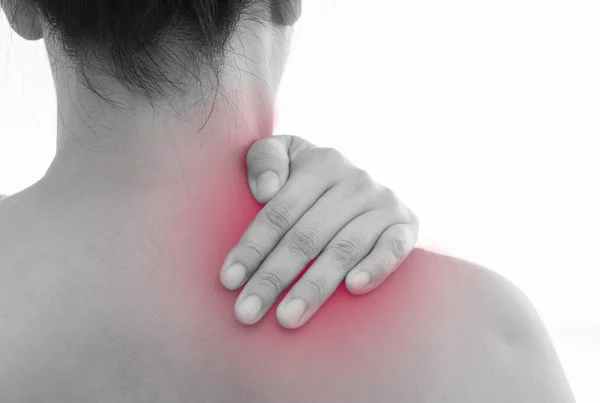 Women muscle pain — Stock Image Women muscle pain Stock Picture