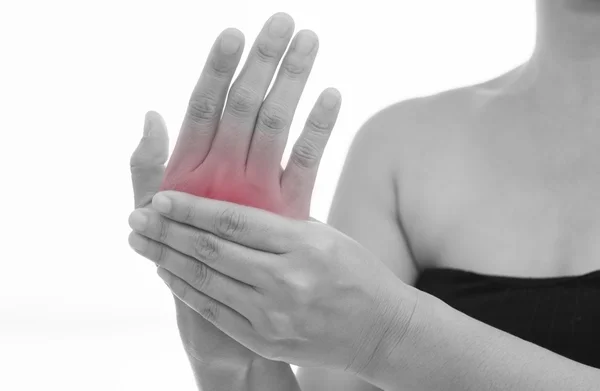 Women muscle pain — Stock Image Women muscle pain Stock Picture